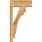 Ekena Millwork Merced Block Rough Sawn Outlooker, Western Red Cedar, 6"W x 14"D x 26"H OUT06X14X26MRC05RWR - alternate 3